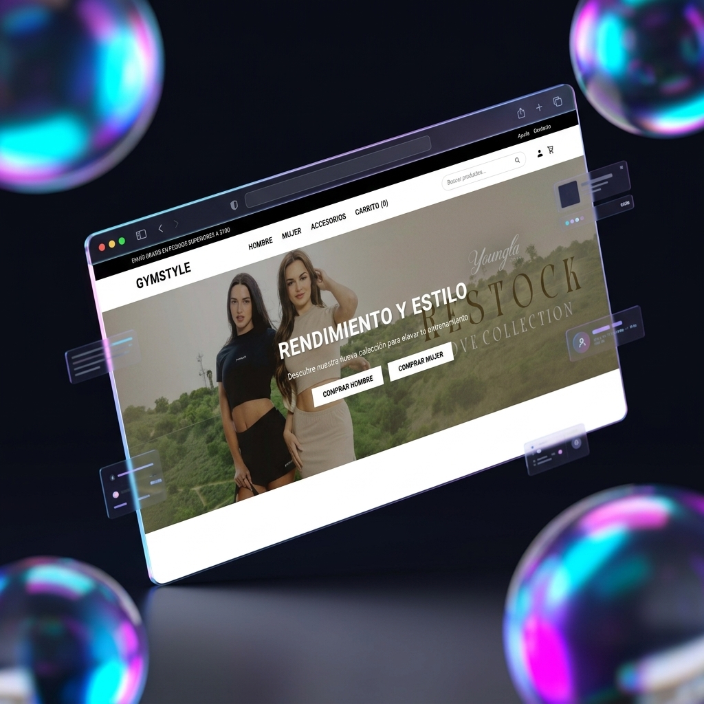 GymStyle - E-commerce Store & Admin Dashboard